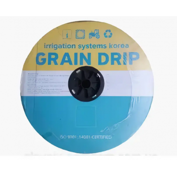 Крапельна стрічка для поливу Корея Grain Drip 6 mil через 20 см, 3000 м 1.6 л/ч