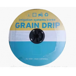 Капельная лента для полива в Корея Grain Drip 6 mil через 20 см, 3000 м 1.6 л/ч