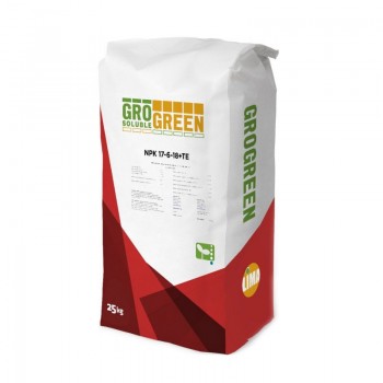НПК (NPK) 17-6-18+TE водорозчинне добриво (GroGreen)