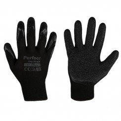 Перчатки захисні Perfect Grip Black латекс (Bradas)