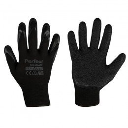 Перчатки защитные Perfect Grip Black латекс (Bradas)