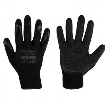Перчатки защитные Perfect Grip Black латекс (Bradas)