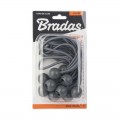 Еластичний гумовий шнур з кулькою 20см BUNGEE CORD BALL (10 шт.) (Bradas) Еластичний гумовий шнур з кулькою 20см BUNGEE CORD BALL (10 шт.) (Bradas)