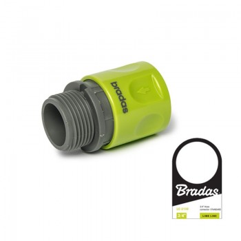 Коннектор із зовнішньою різьбою 3/4" LIME EDITION 2016 - STANDARD (25 шт.) LE-2121 (Bradas) Коннектор із зовнішньою різьбою 3/4" LIME EDITION 2016 - STANDARD (25 шт.) LE-2121 (Bradas)