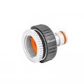 Адаптер редукционный на кран WHITE LINE с резьбой 3/4"- 1/2" SOFT (50 шт.) WL-S2198 (Bradas)