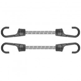 Гумовий шнур з гачками 2 х 40см PVC BUNGEE CORD HOOK (2 шт.) (Bradas)