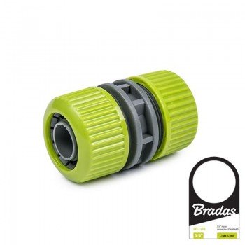 Муфта ремонтная (соединительная) для шлангов 1" LIME LINE (20 шт.) LE-2112 (Bradas) Муфта ремонтная (соединительная) для шлангов 1" LIME LINE (20 шт.) LE-2112 (Bradas)