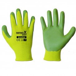 Рукавички захисні Nitrox Mint нитрил (Bradas)