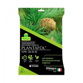 Плантафол (PLANTAFOL) для хвойных и вечнозеленых удобрений универсал (Valagro)