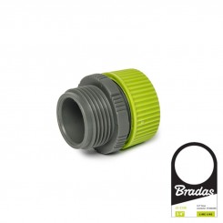 Соединение для шланга 1/2" с переходом на наружную резьбу 3/4" LIME LINE (25 шт.) LE-4116 (Bradas)