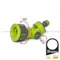 Адаптер регулируемый поворотный LIME LINE РО 1" редукция на 3/4" (10 шт.) LE-2194 (Bradas) Адаптер регулируемый поворотный LIME LINE РО 1" редукция на 3/4" (10 шт.) LE-2194 (Bradas)