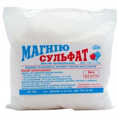 Магния сульфат (магний сернокислый) минеральное удобрение (Украина)