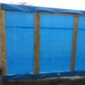 Тент тарпаулиновый 45 гр/м2 синий (Agreen)