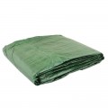 Тент тарпаулиновый 80 гр/м2 зеленый (Agreen)
