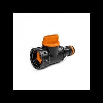 Адаптер з краном Black Line внутрішня різьба 3/4 дюйм. (25 шт.) ECO-PWB2230L (Bradas)