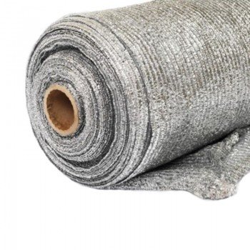 Затіняюча сітка (40% затінення) срібляста (Agreen)