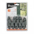 Зажим для сеток/тентов BUNGEE CORD CLIPS, зеленый, (50 шт.) BCK4-GR-L (Bradas)