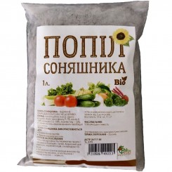 Удобрение пепел подсолнечника