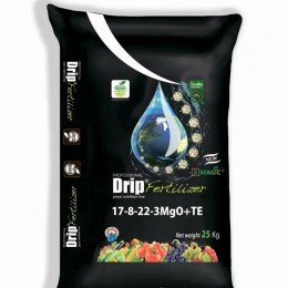 Drip Fertilizer 17-8-22+3MgO+МЕ комплексное минеральное удобрение (Sabera Magic)