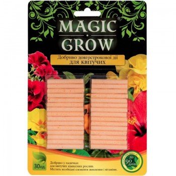 Магік Гроу (Magic Grow) для квітучих добрив у паличках 30шт (Гілея)