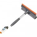 Скребок для миття вікон 8 (20 см) ALU з короткою ручкою, ES9439 (Bradas)