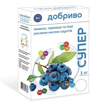 Супер для лохини та чорниці органо-мінеральне добриво (Сімейний Сад)