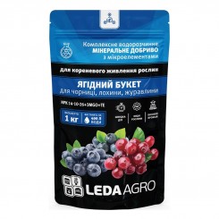 Ягідний букет (чорниця, журавлина) NPK 14-10-26+3Mg+ТО водорозчинне добрива (GroGreen)