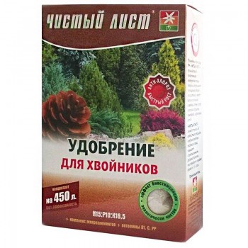 Чистое письмо (кристалл) для хвойных удобрений (Kvitofor)