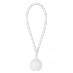 Еластичний гумовий шнур з кулькою 15см BUNGEE CORD BALL білий (25 шт.) (Bradas)