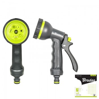 Пістолет поливальний LIME EDITION 7 режимів SOFT, LE-5102 (Bradas)