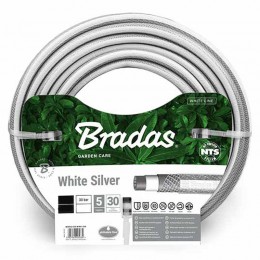 Шланг для поливу NTS WHITE SILVER 1/2 дюйм. (Bradas)