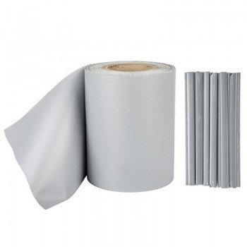 Стрічка для забору 19см x 35м 450г / м2 сіра (Bradas)