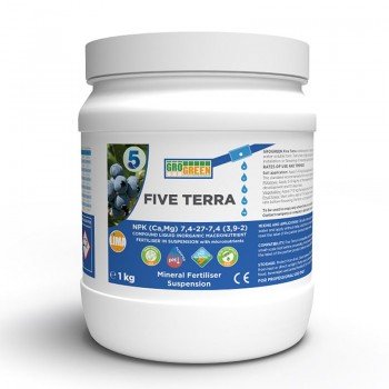 Файв Терра 12-44-12 + 6 CaO + 3 MgO + TE 1 кг Lima Бельгия GroGreen