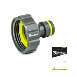 Адаптер на кран LIME LINE с резьбой 1" LE-02197K (Bradas)