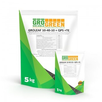Гроліф (Groleaf) 10-40-10+TE+QPS45 водорозчинне добрива (GroGreen)