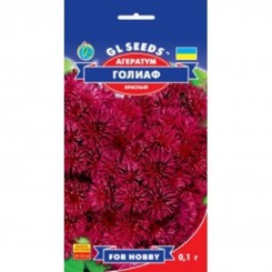 Голиаф красный (red) семена агератума (GL Seeds)