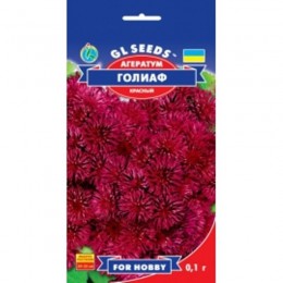 Голиаф красный (red) семена агератума (GL Seeds)