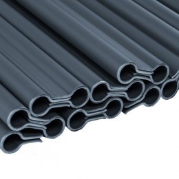 Кліпси для огороджувальної стрічки SOLID 19 см сірі (20 шт.) TOBKS1920GY (Bradas)