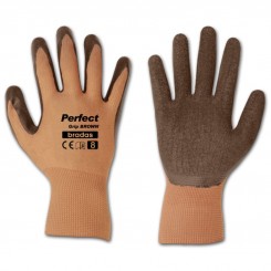 Рукавички захисні Perfect Grip Brown латекс (Bradas)