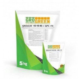Гроліф (Groleaf) 5-10-43+TE+QPS45 водорозчинне добрива (GroGreen)