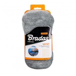 Губка для миття мікрофібра з сіткою, ES2472 (Bradas)