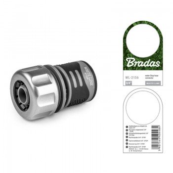 Конектор 3/4" WHITE LINE - STOP TPR (25 шт.) WL-2156 (Bradas) Конектор 3/4" WHITE LINE - STOP TPR (25 шт.) WL-2156 (Bradas)