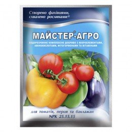 Майстер-Агро для томатів, перцю та баклажанів мінеральне добриво (Кіссон)