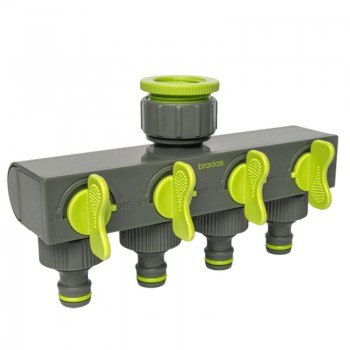 Распределитель с 4 кранами РО 3/4" LIME EDITION, LE-3033 (Bradas) Распределитель с 4 кранами РО 3/4" LIME EDITION, LE-3033 (Bradas)