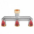 Распределитель с тремя кранами 3/4", BR-3134 (Bradas)