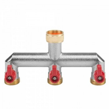 Распределитель с тремя кранами 3/4", BR-3134 (Bradas)