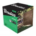 Стрічка для забору 19см x 35м 450г / м2 коричнева (Bradas)
