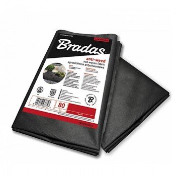 Агроволокно черное (плотность 80г/м2) (Bradas)