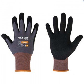 Рукавички захисні Flex Grip Sandy нитрил (Bradas)