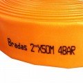 Шланг плоский 4 bar ORANGE AGRO-FLAT 2 дюйми (Bradas)